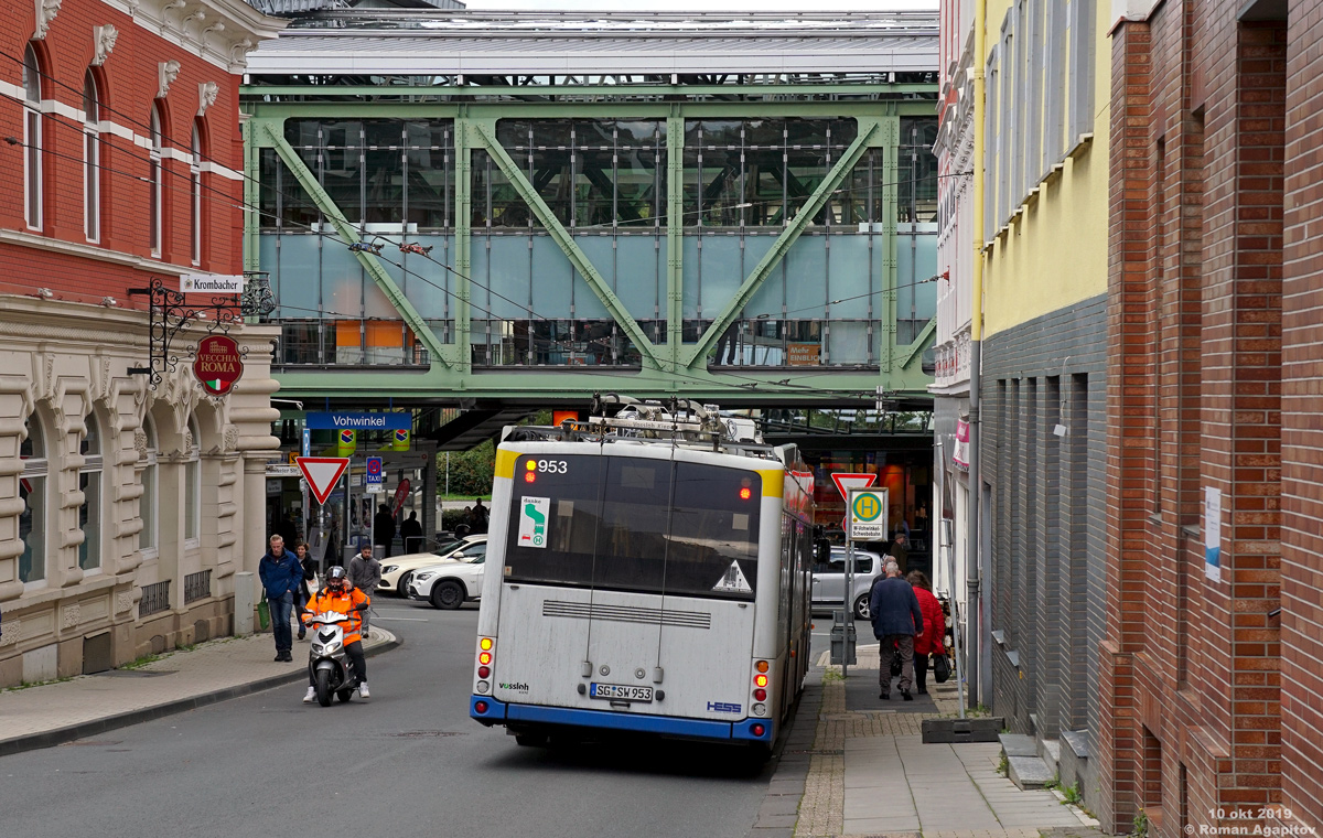 Золинген, Hess SwissTrolley 3 (BGT-N2C) № 953