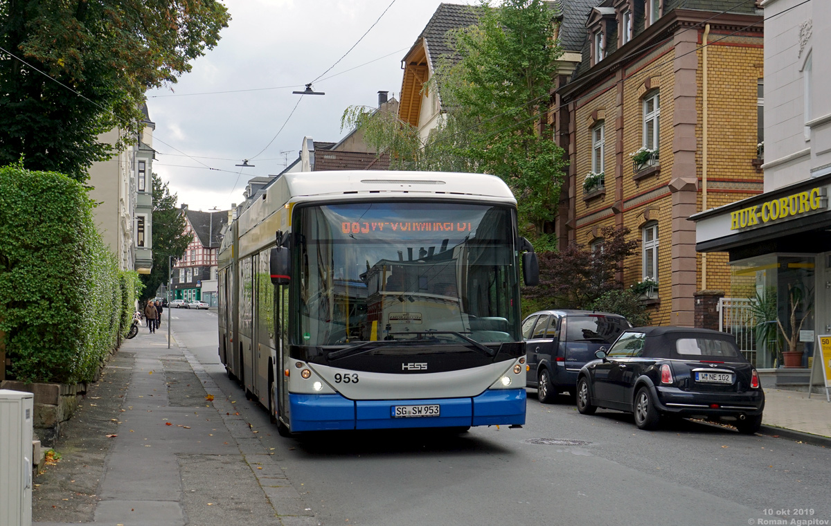 Золинген, Hess SwissTrolley 3 (BGT-N2C) № 953