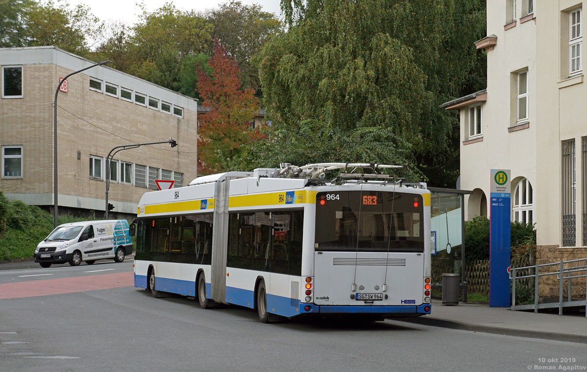 Золинген, Hess SwissTrolley 3 (BGT-N2C) № 964
