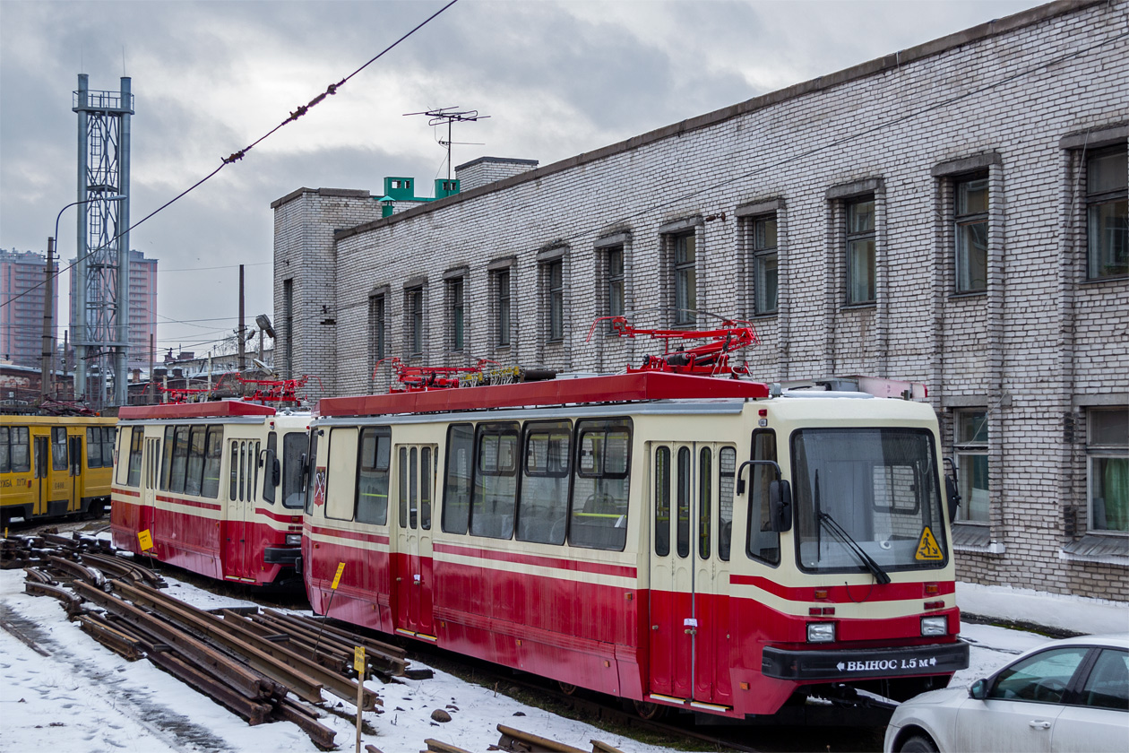 Санкт-Петербург — Новые трамваи (трамваи без номеров)