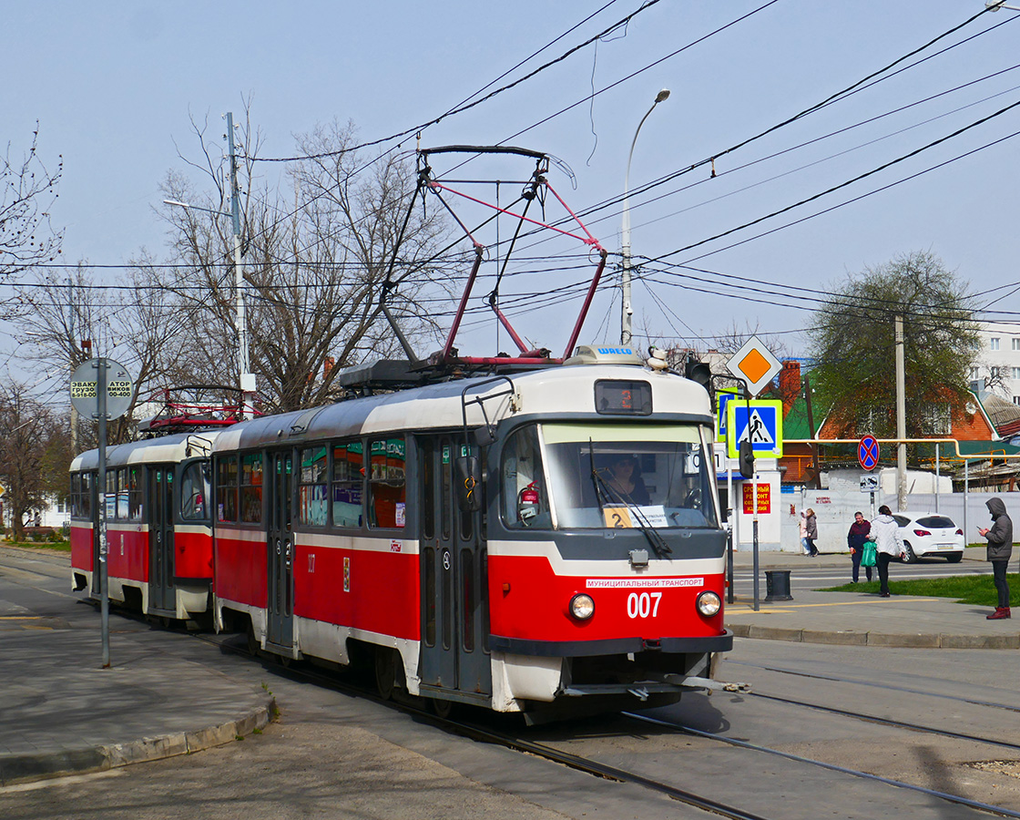 Краснодар, Tatra T3SU № 007
