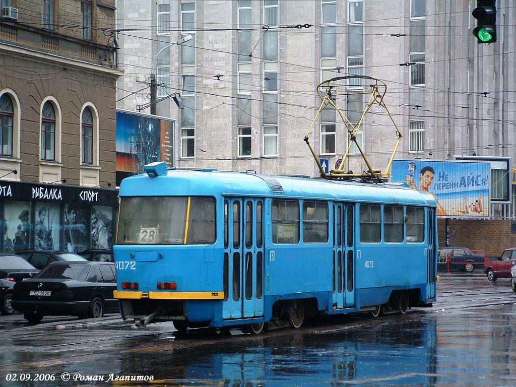 Одесса, Tatra T3SU № 4072