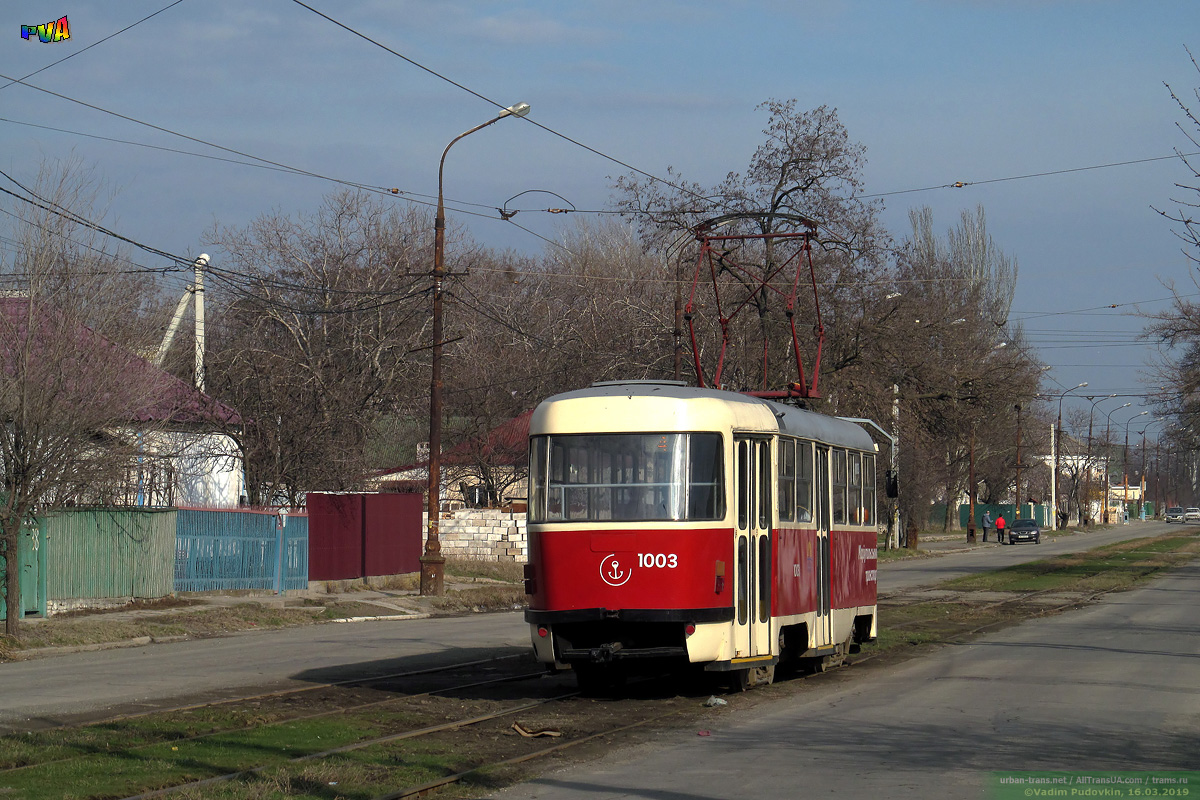 Мариуполь, Tatra T3SUCS № 1003