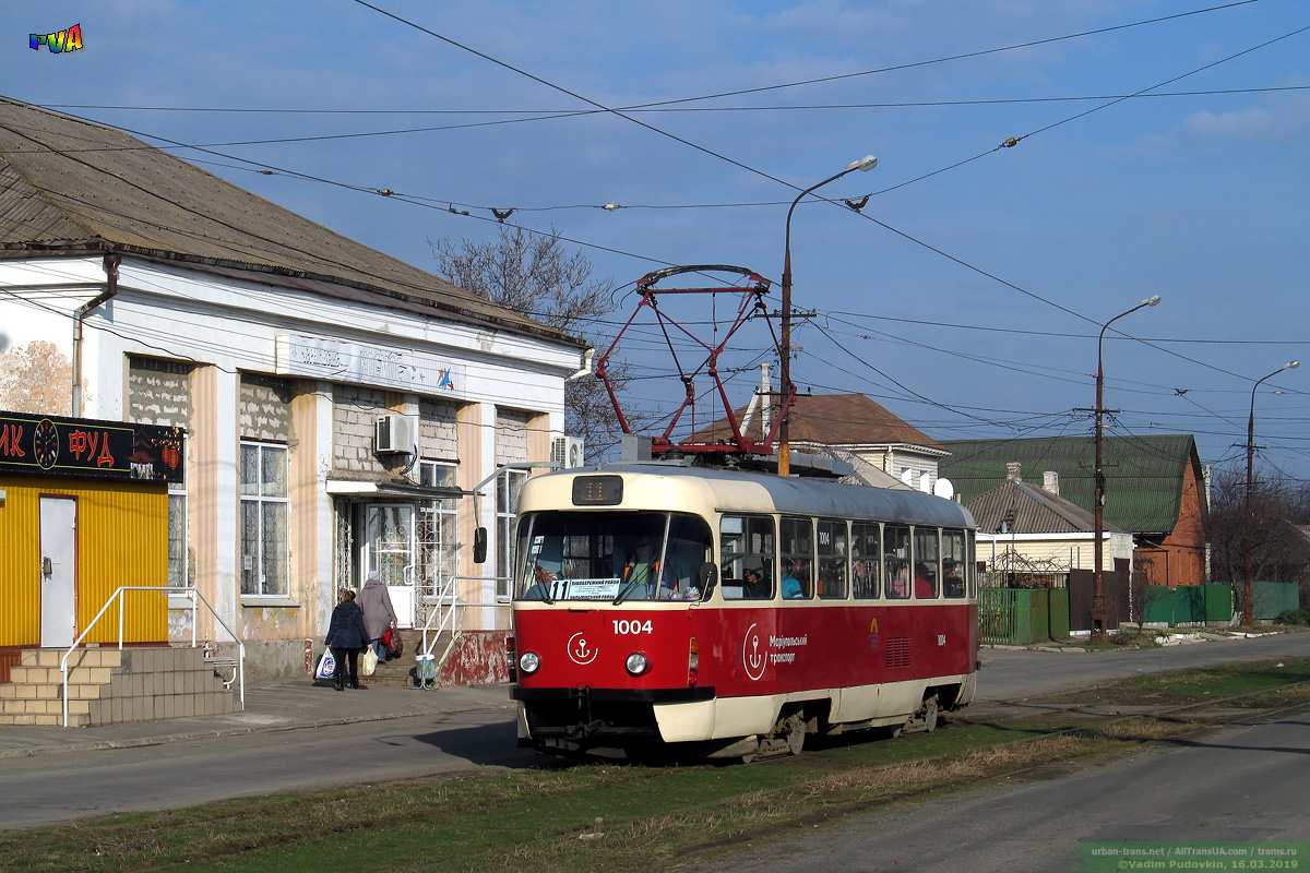 Мариуполь, Tatra T3SUCS № 1004