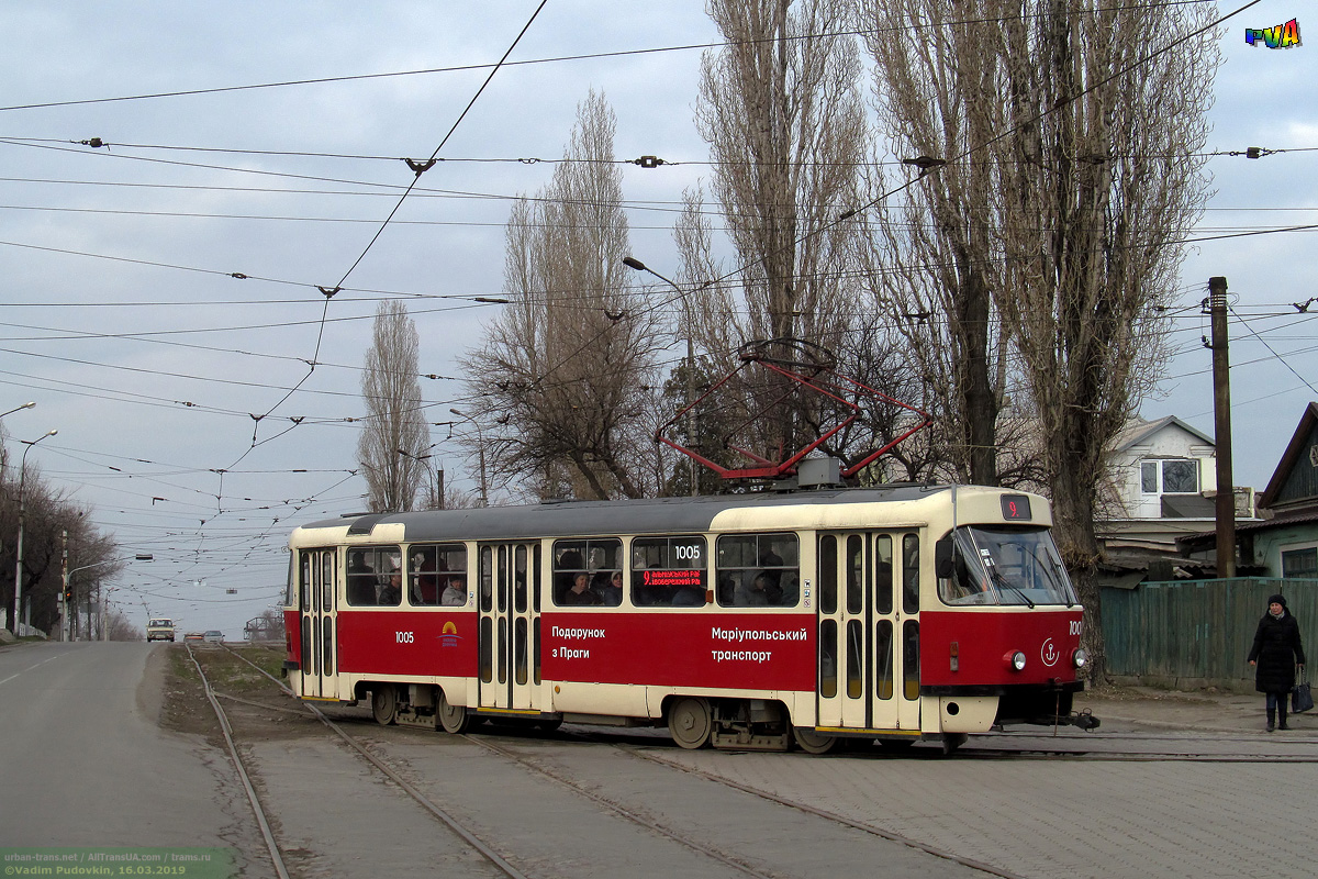 Мариуполь, Tatra T3SUCS № 1005