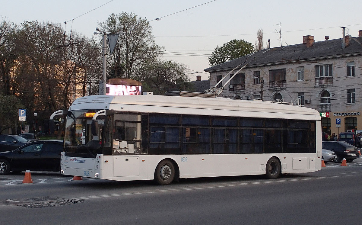 Крымский троллейбус, Тролза-5265.05 "Мегаполис" № 8616
