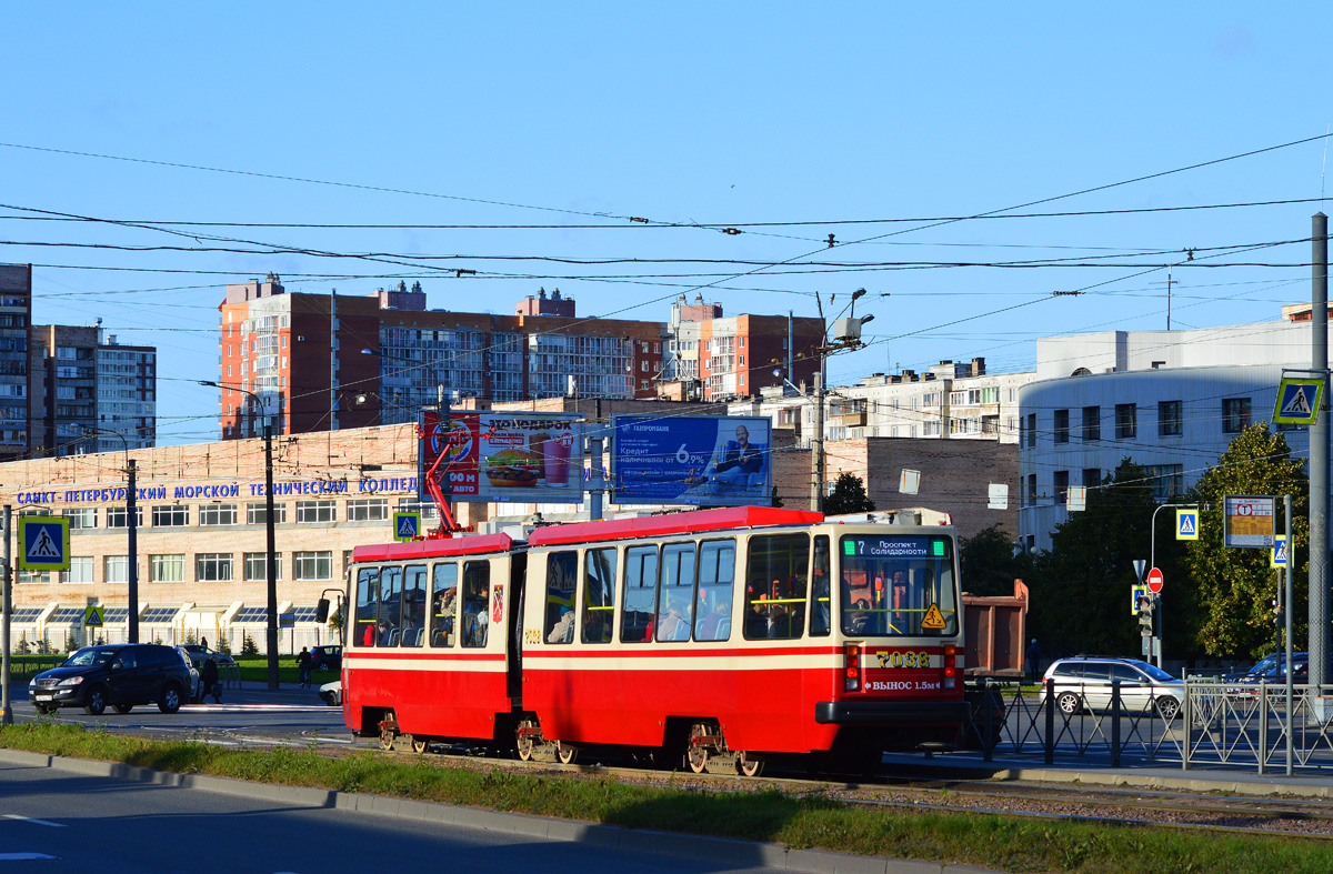 Санкт-Петербург, ЛВС-86М2 № 7038