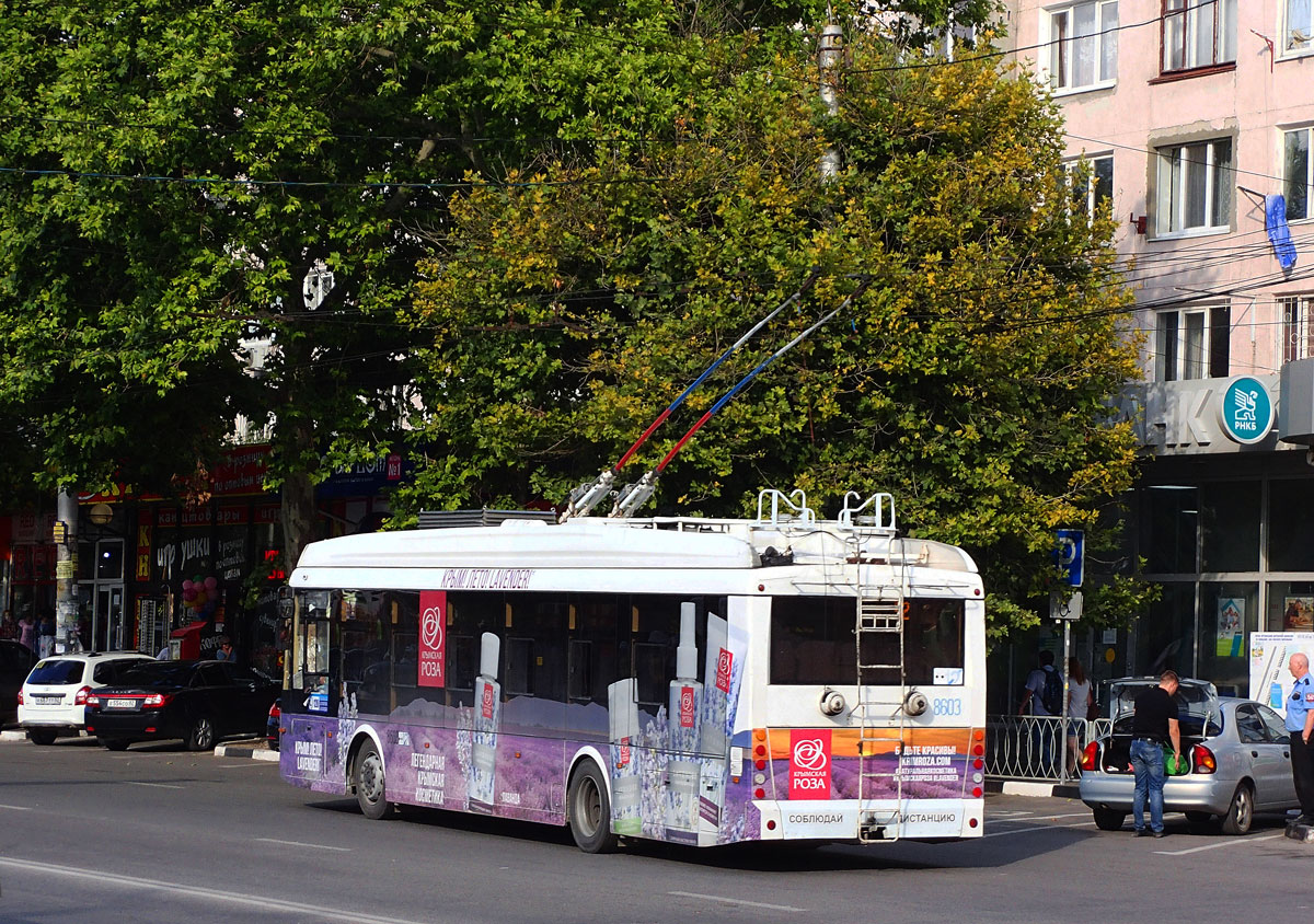 Крымский троллейбус, Тролза-5265.05 "Мегаполис" № 8603