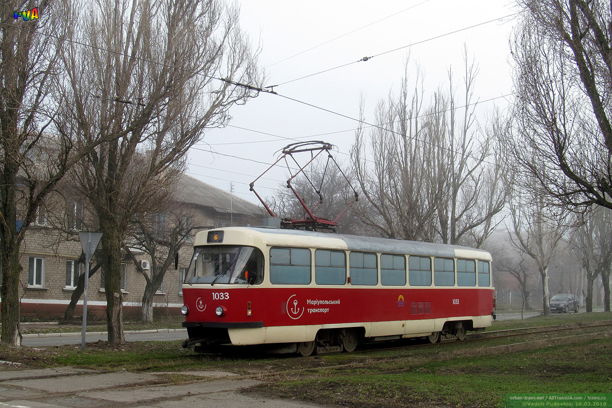Мариуполь, Tatra T3SUCS № 1033