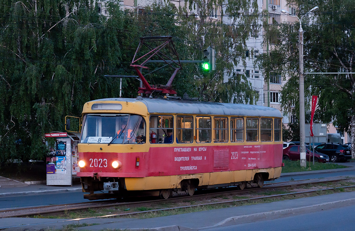 Уфа, Tatra T3D № 2023